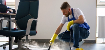 Desk and Floor Cleaning